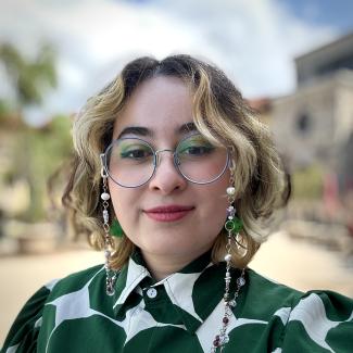 This is a photo of Paula Rebello, a board member.
